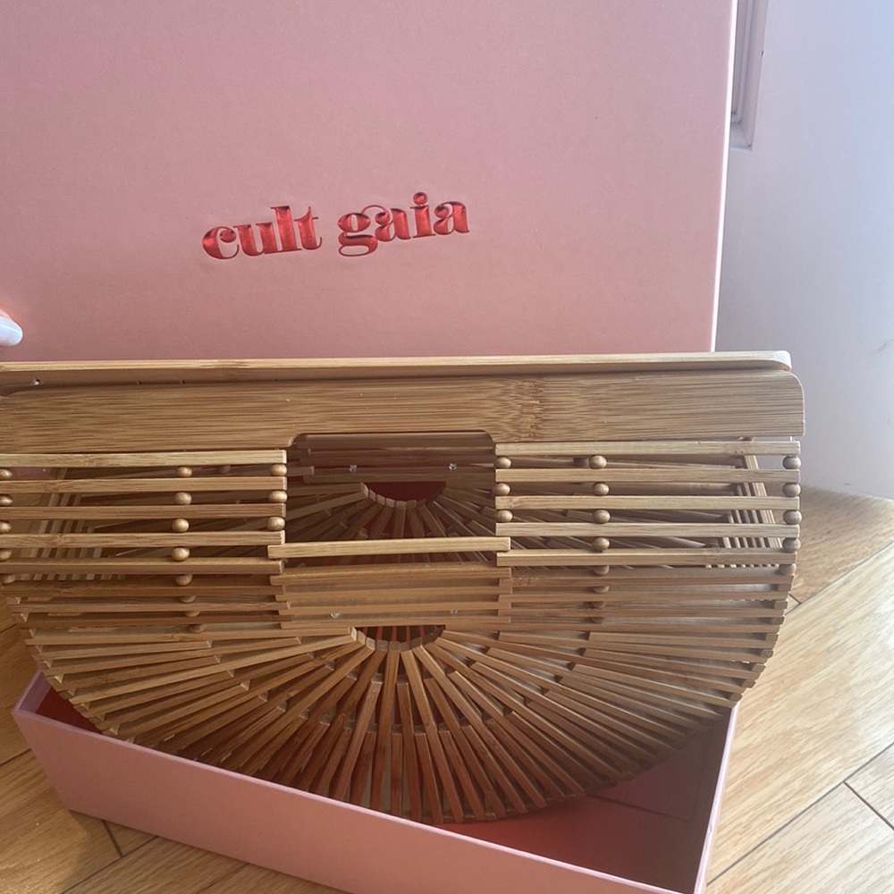 Cult Gaia Bamboo Ark Top Handle Bag
